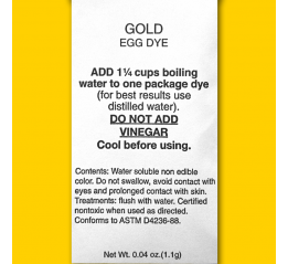 Барвник для писанок Gold Золотий
