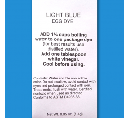 Барвник для писанок Light blue Блакитний