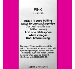 Барвник для писанок Pink Рожевий